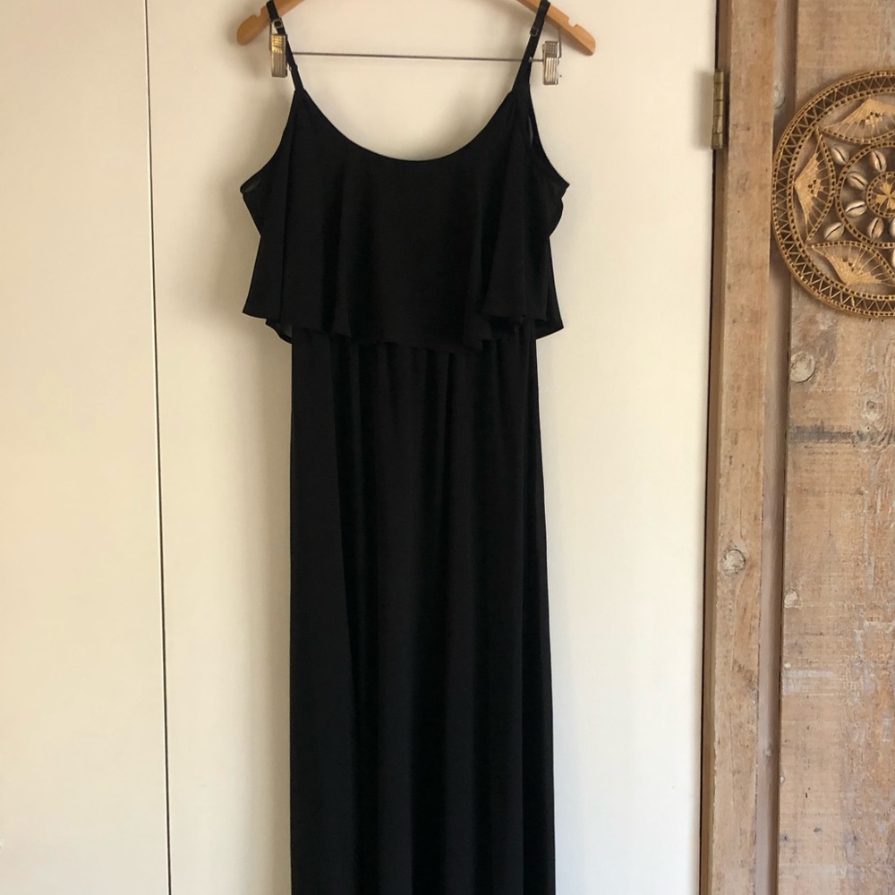 Show Me Your Mumu Long Black Dress